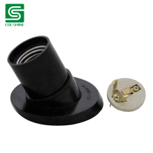 Bulb Holder Lamp Base E27 Tilted Base Lamp Holder with Ceramic Core